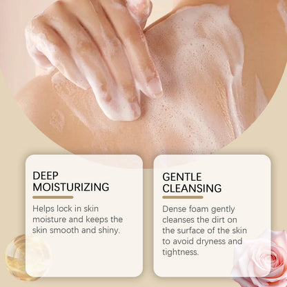 Moisturizing Body Wash Moisturizes Skin, Moisturizes Skin, Moisturizes Skin, Is Mild, Fresh And Charming