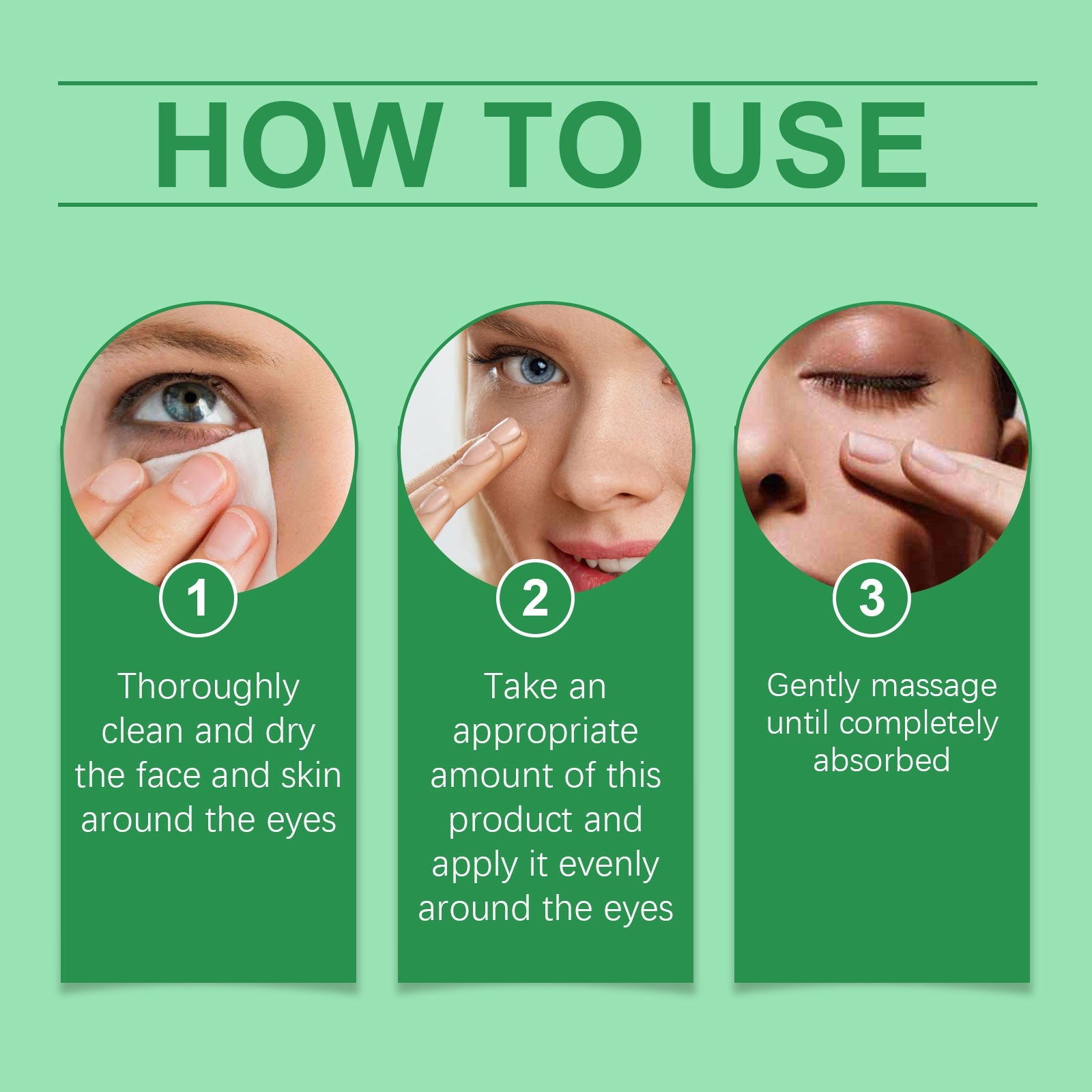 Peptide Protein Eye Gel, Firming And Lifting Eye Skin To Improve Dull, Tender And Moisturizing Eye Cream