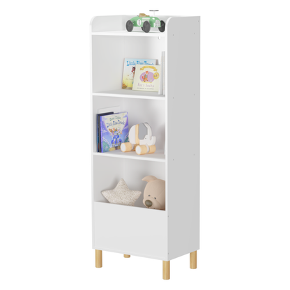 Kids 4-Tier Bookcase Children&