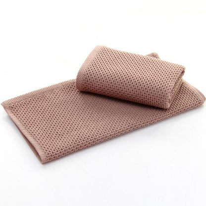 Cotton Hand Towels for Adults Plaid Hand Towel Face Care Magic Bathroom Sport Waffle Towel