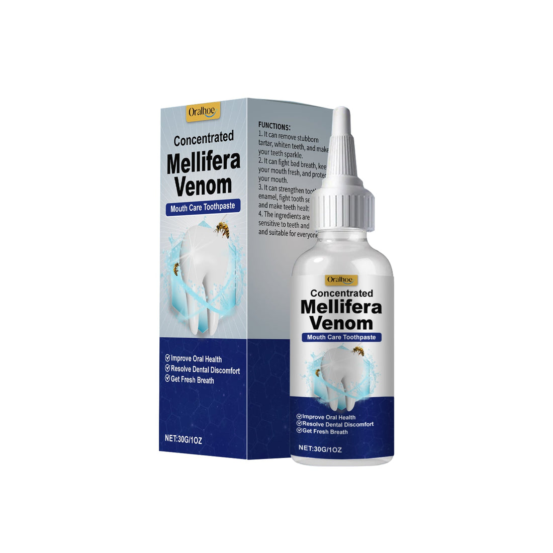 Oral Care Toothpaste, Brightening Clean Teeth Yellow Stains Odor Care For Gums Care Toothpaste
