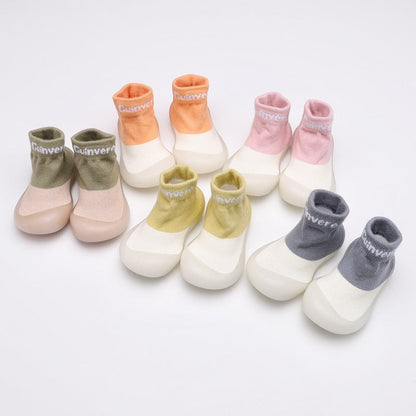 Baby cartoon walking shoes, cute multi-color children&