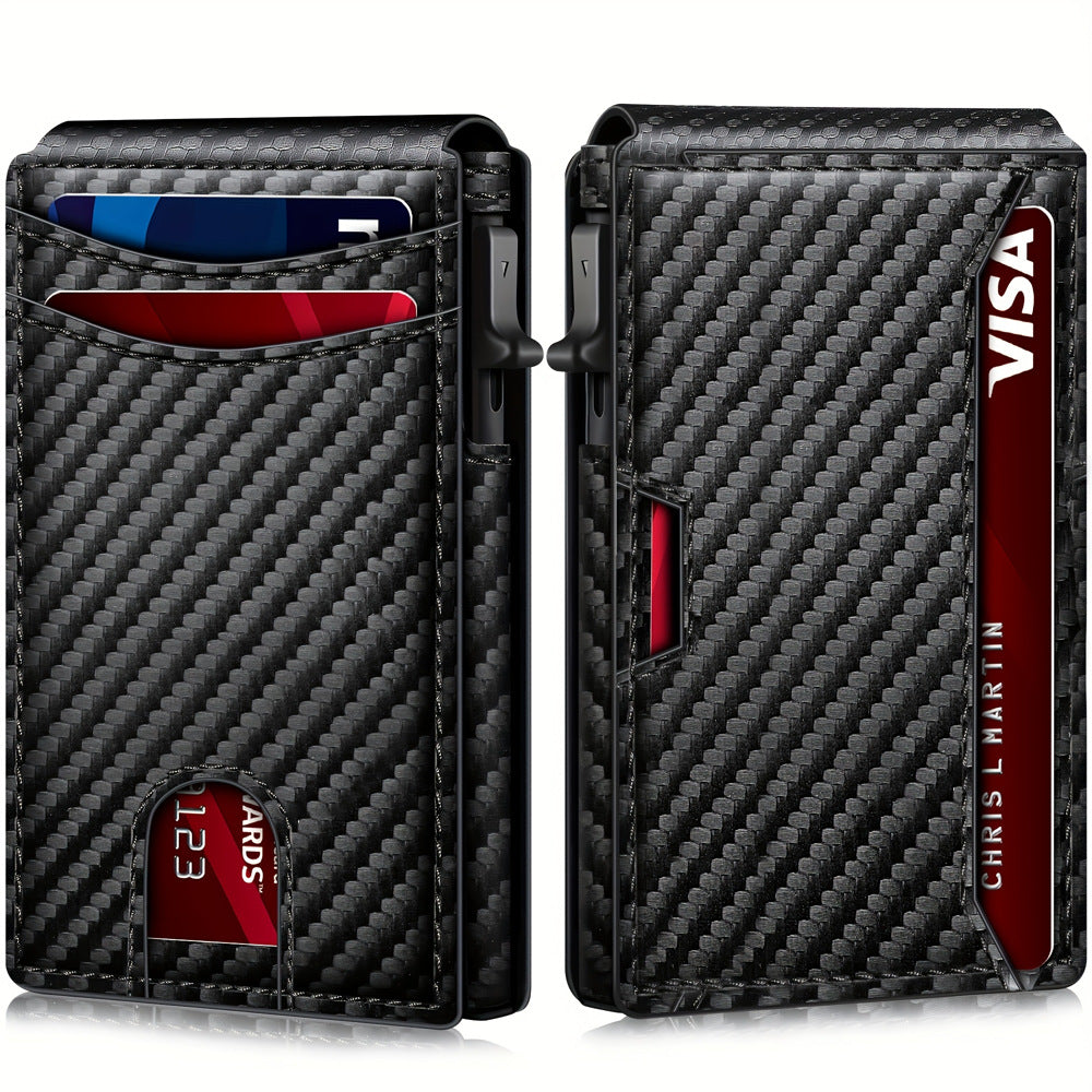 Carbon fiber patterned men&