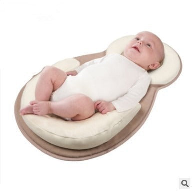 Baby Pillows for Sleeping,Baby Snuggle Nest Sleeper Lounger with Soft&amp;Breathable Head Support Pillow