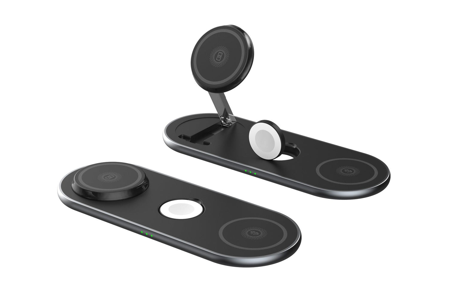 Foldable wireless convenient 3-in-1 magnetic wireless fast charging suitable for Apple 3-in-1 wireless charging