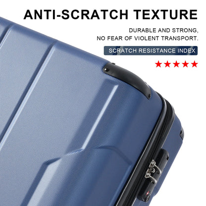 Hardshell Luggage Sets 3 Pcs Spinner Suitcase with TSA Lock Lightweight 20&