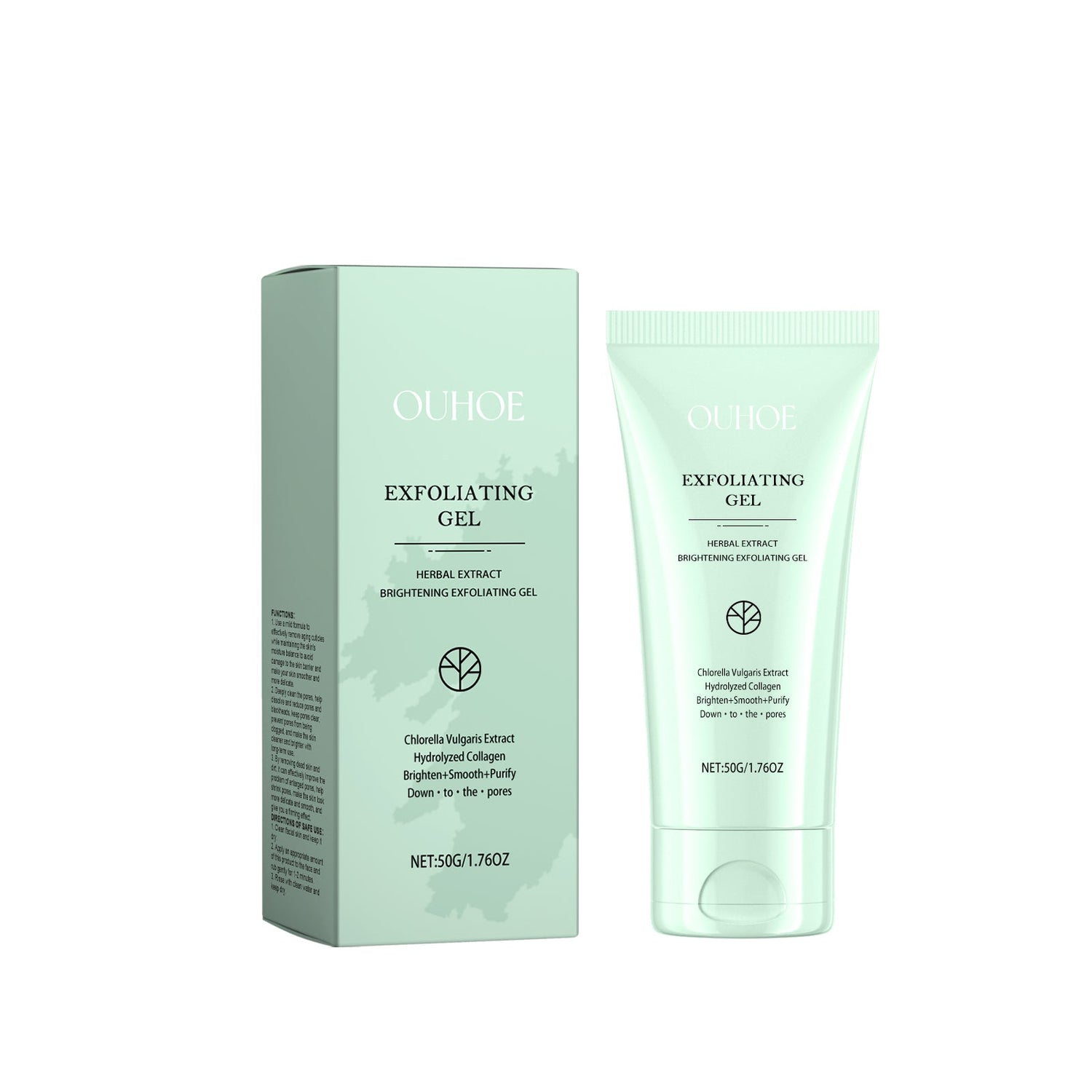 Herbal Cleansing Gel For Gentle Skin Care, Cleansing, Hydrating And Pore Narrowing Facial Treatment