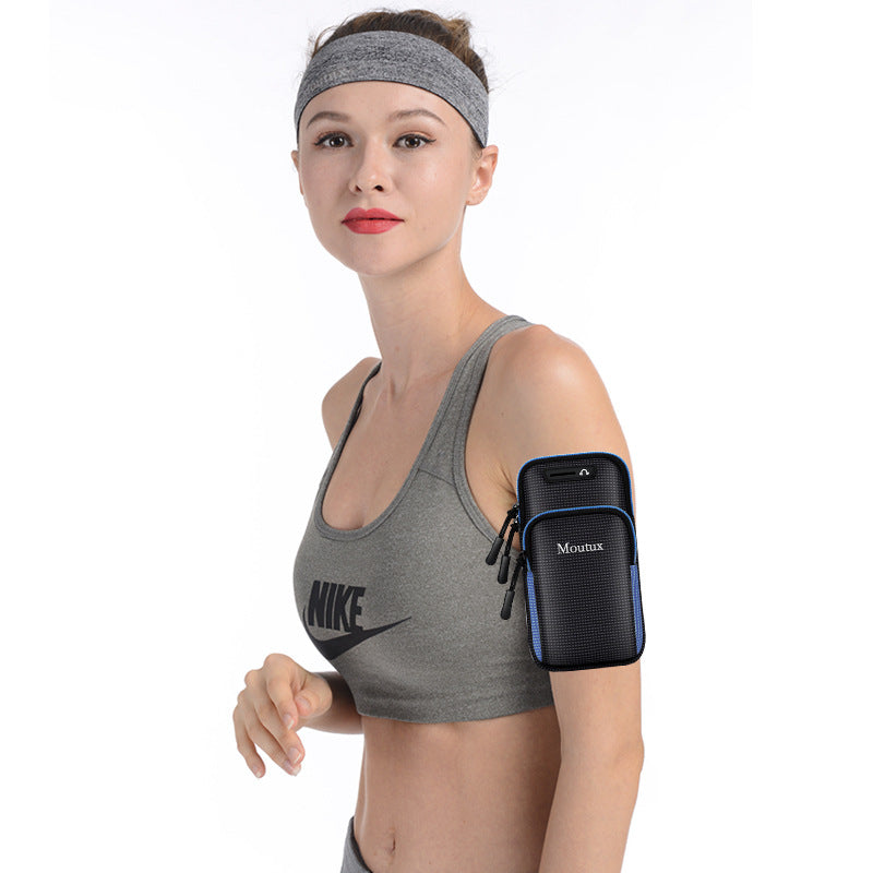 Running phone arm bag men&
