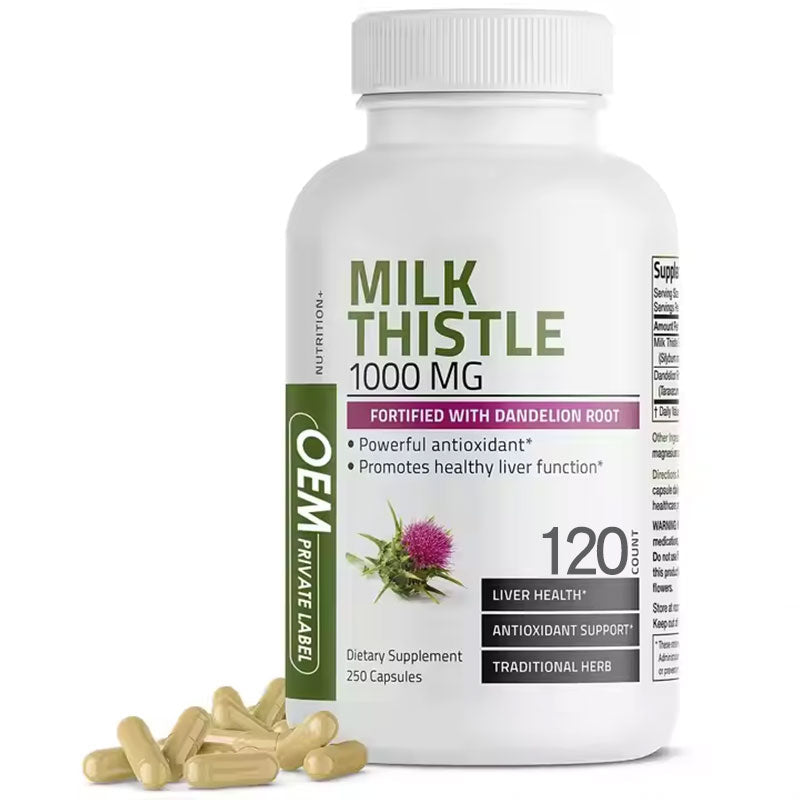 Milk Thistle Liver Supplement 120ct