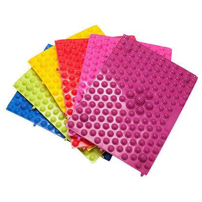 Acupressure Board Running Man Foot Massage Pad Small Bamboo Shoots Extra Thick Large Board Painful Toe Pressure Board