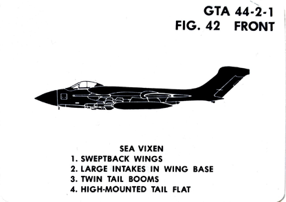 Vintage Aircraft Recognition Card Deck