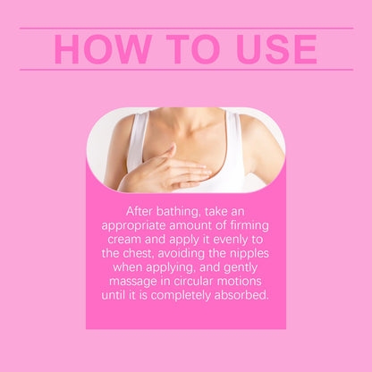 Chest Firming Cream Moisturizes Women&