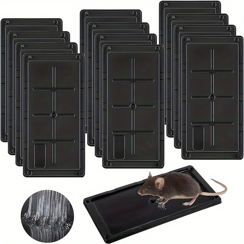 2pcsEliminate Mice &amp; Insects Instantly Mouse &amp; Insect Glue Traps Ready To Use Indoors,Rodent Mouse Rat Insect Sticky Adhesive
