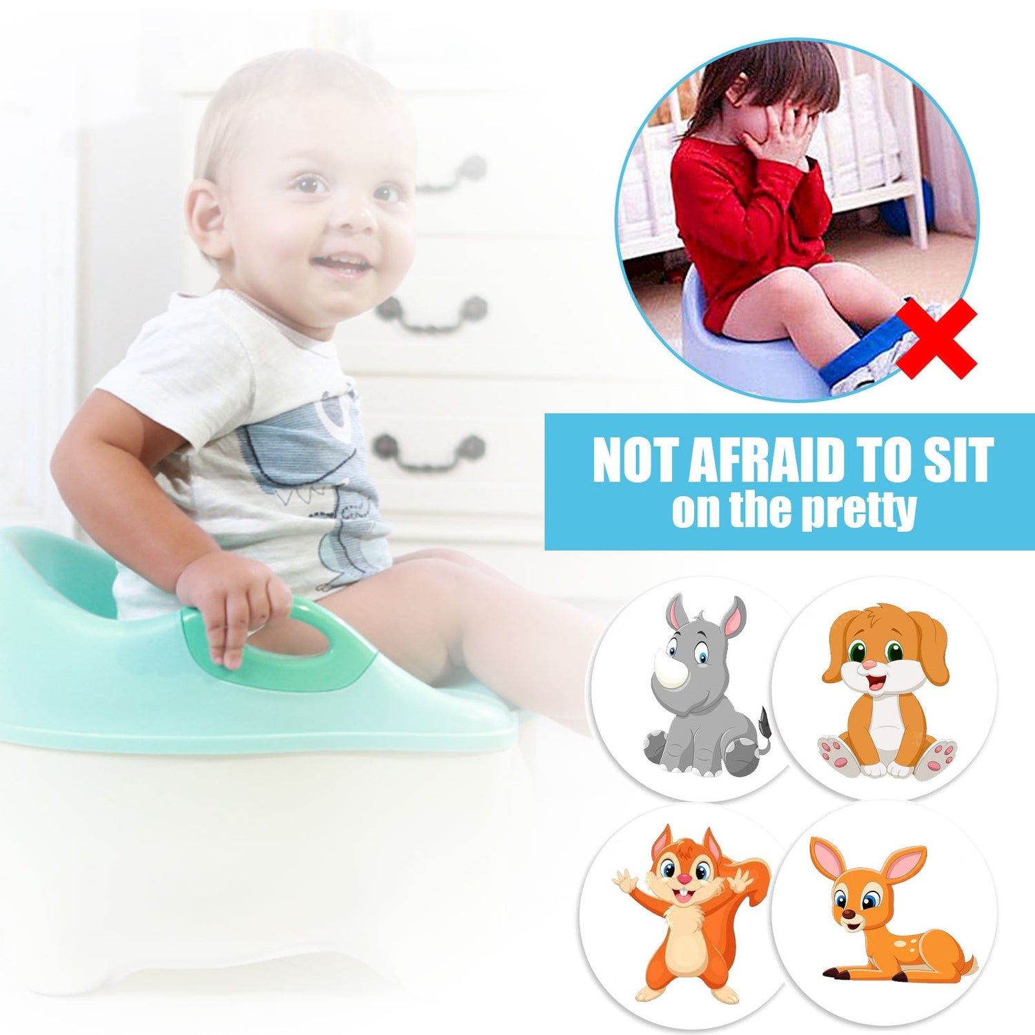 Potty Training Stickers Children&