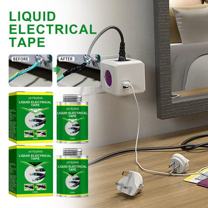 Insulating Adhesive Heat Insulation, Water Resistance And High Temperature Protection Electrical Joints Are Connected With Liquid Electrical Tape