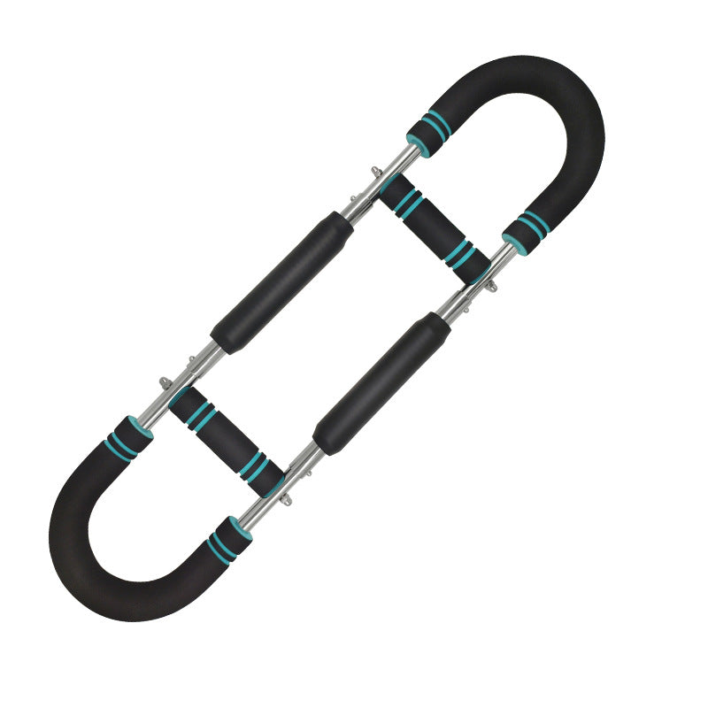 Adjustable Spring Twister Arm Exerciser: Strengthen forearms, triceps &amp; chest. Portable home fitness gear.