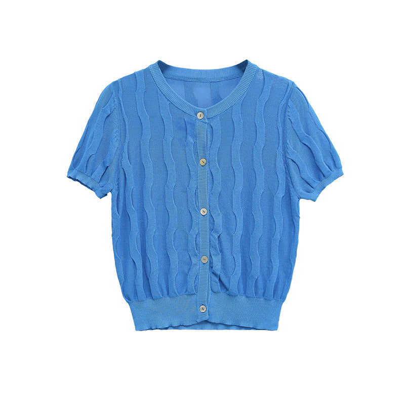Elastic Waist Style Loose Pullover Women&