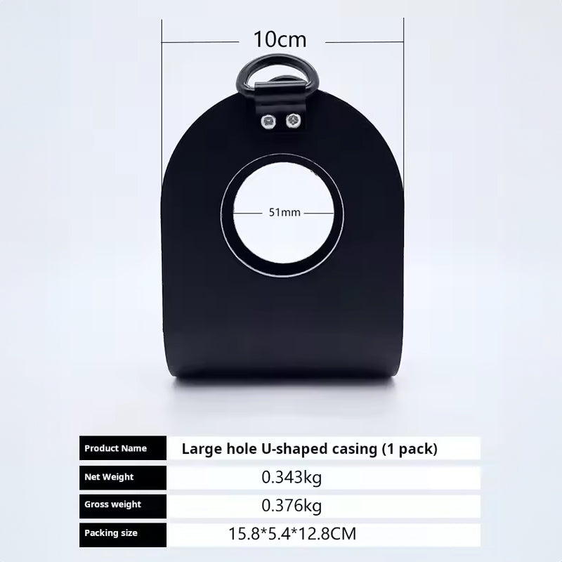 Uclips barbell - landmine adapter. For squats, rows. Grip attachment, barbell clip. Gym &amp; home use.