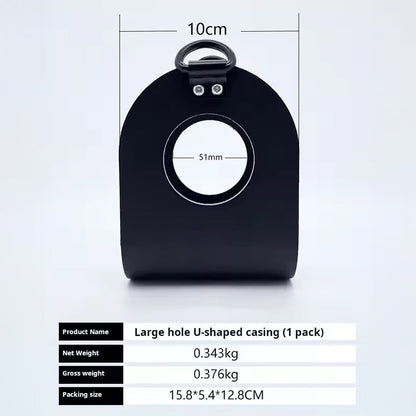 Uclips barbell - landmine adapter. For squats, rows. Grip attachment, barbell clip. Gym &amp; home use.