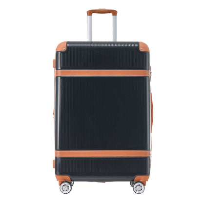 Hardshell Luggage Sets 3 Piece double spinner 8 wheels Suitcase with TSA Lock Lightweight 20&