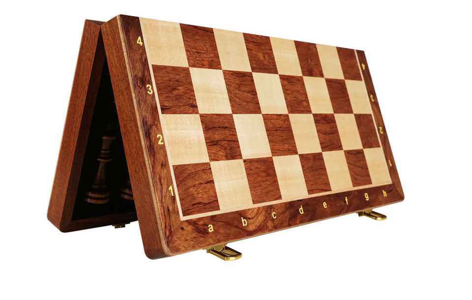 International Chess High end Solid Wood Set Large Children&