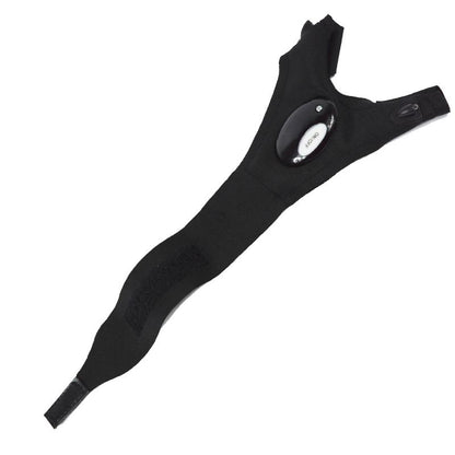 1 Piece Magic Strap Fingerless Led Glove Left Right Hand Led Light Night Fishing Glove Fishing Tools