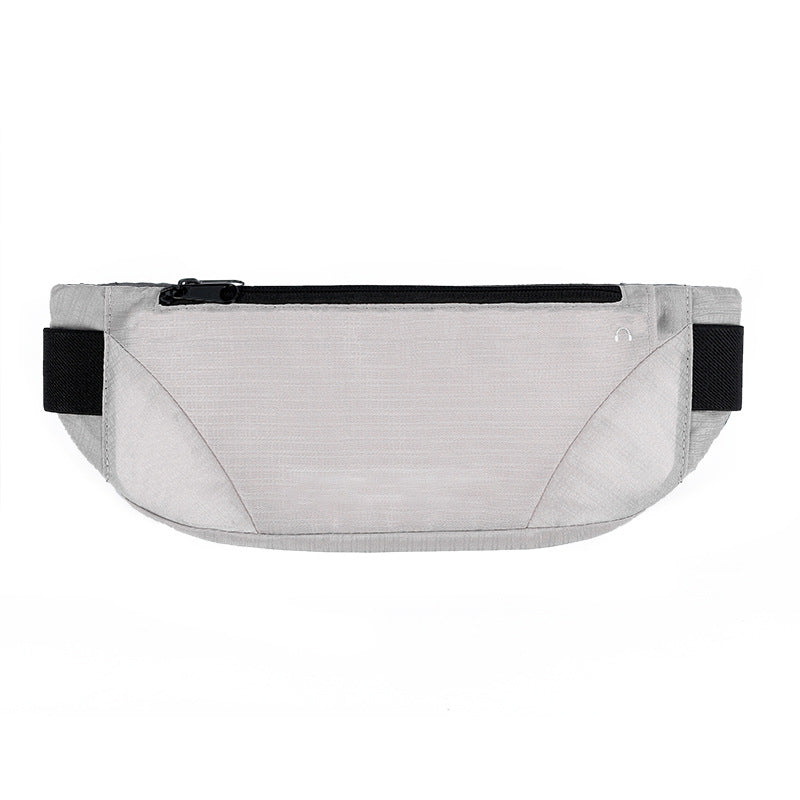 Sports waist bag, running phone waist bag, outdoor mountaineering tactical bag, invisible close fitting waterproof waist bag