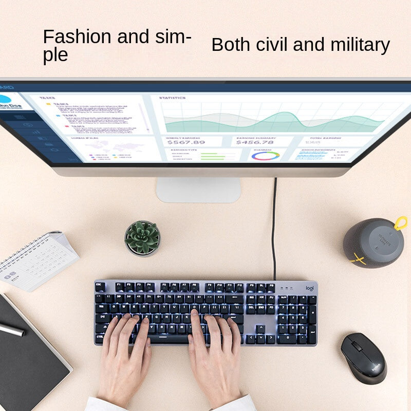 Logitech K845 Mechanical Backlit Keyboard Wired PlayerUnknown&