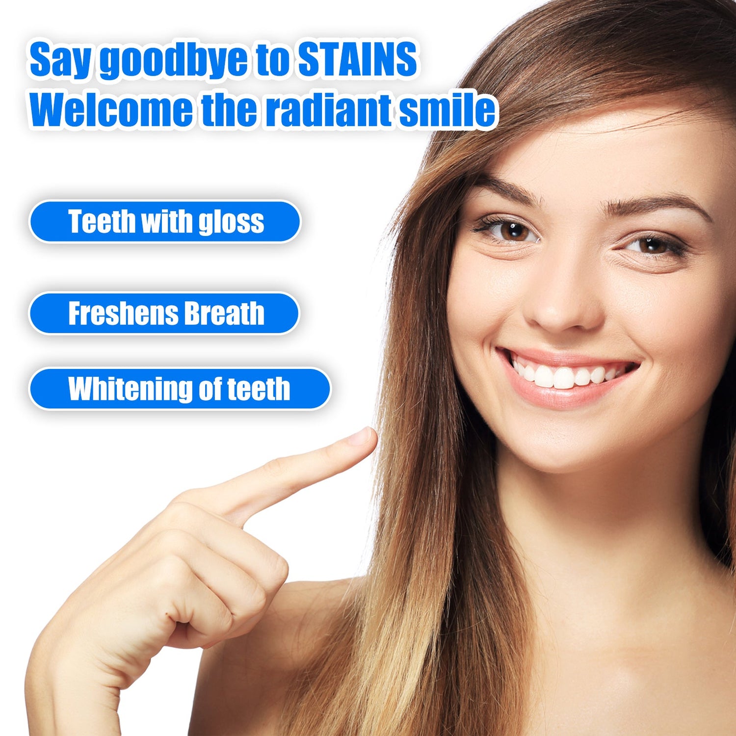 Fruity White Toothpaste Series, Clean Tooth Stains Fresh Breath White Tooth Care Toothpaste