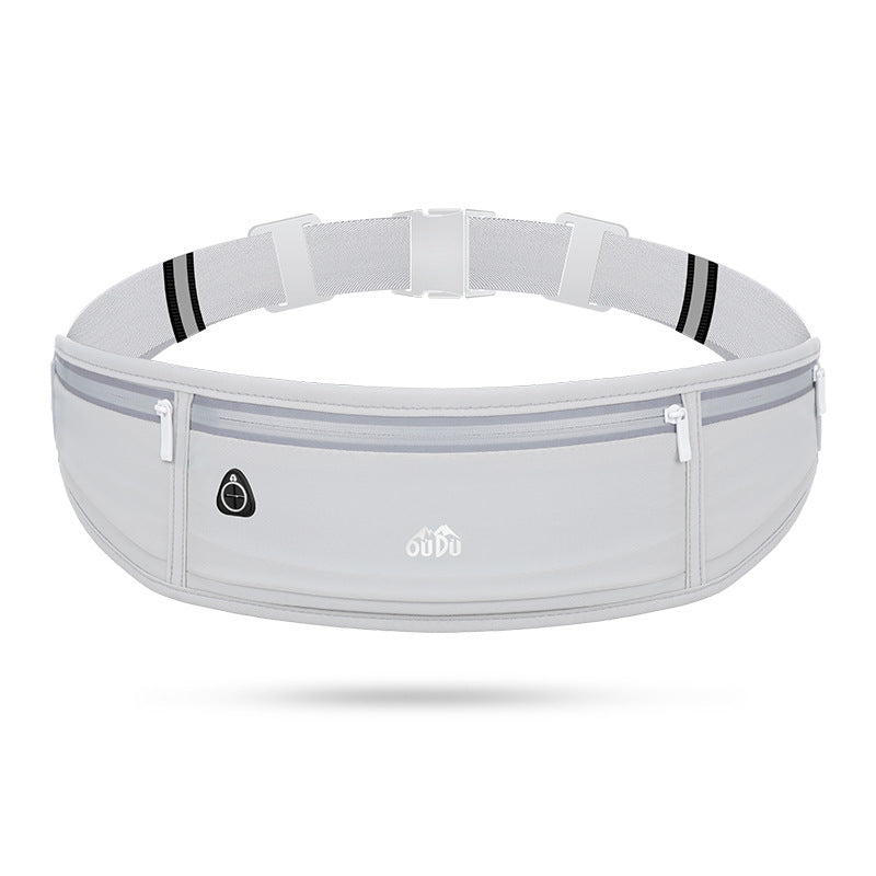 "Outdoor Sports Waist Pack, Large Capacity Waterproof Mobile Phone Pouch, Unisex Running Fitness Elastic Waist Bag"