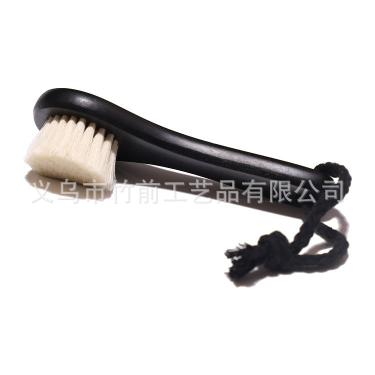 Baby hair comb round head beech wood baby bath brush children&