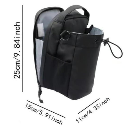 Magnetic Sling Bag for Men &amp; Women. Ideal as a gym, travel, and work bag. Keeps your belongings off the dirty gym floor.