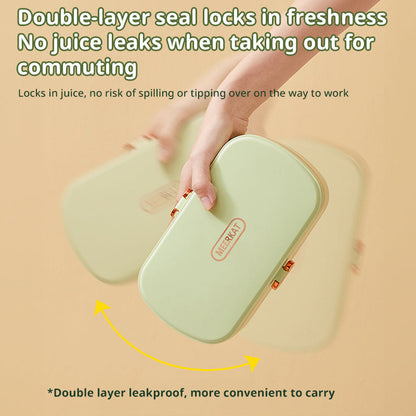 900ML Portable Electric Lunch Box for Office Workers. Self - heating, steaming, cooking, with heat preservation