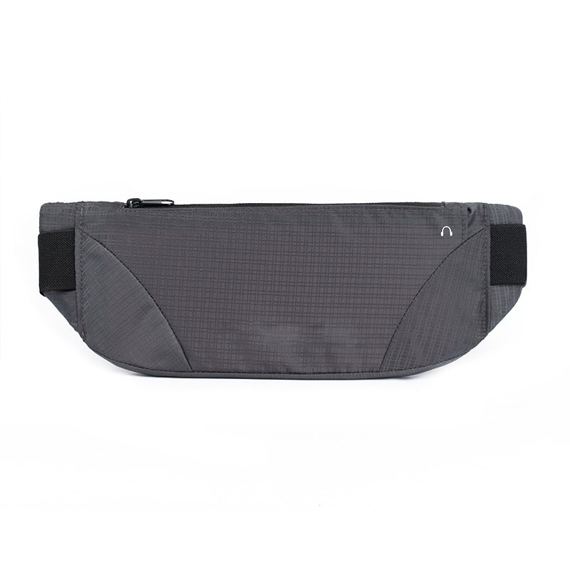 Sports waist bag, running phone waist bag, outdoor mountaineering tactical bag, invisible close fitting waterproof waist bag
