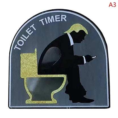 Time Out Stool Sand 5 Minute Restroom Clock Hourglass Valentine&