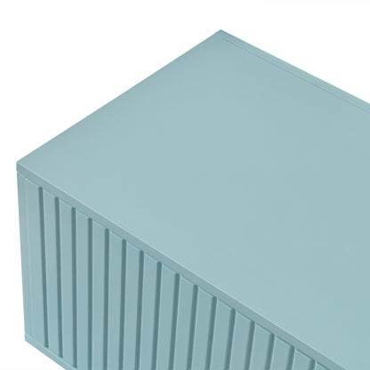 Shoe Storage Bench Tiffany Blue