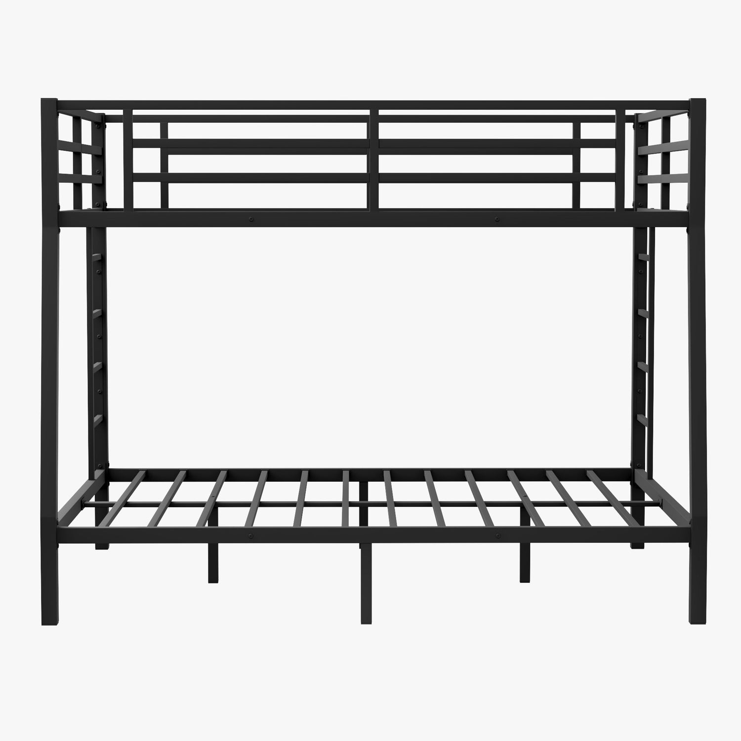 Metal Full XL over Queen Bunk Bed for Teens and Adults,Space-Saving/Noise Reduced/No Box Spring Needed