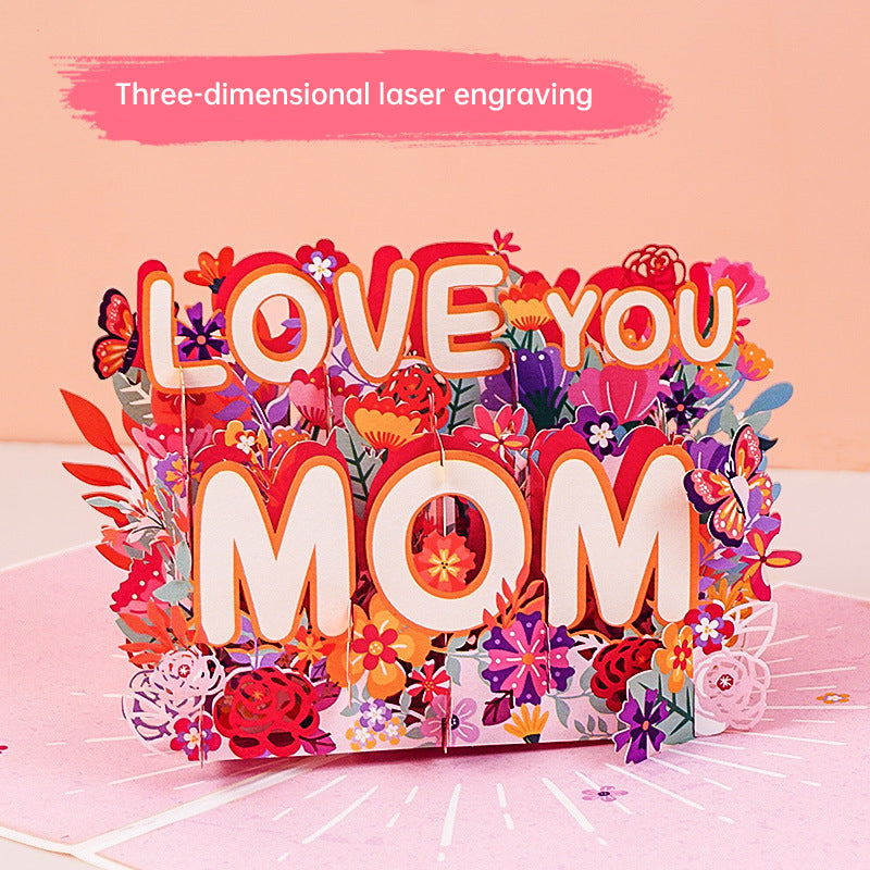 3D Paper-Cut Mother&