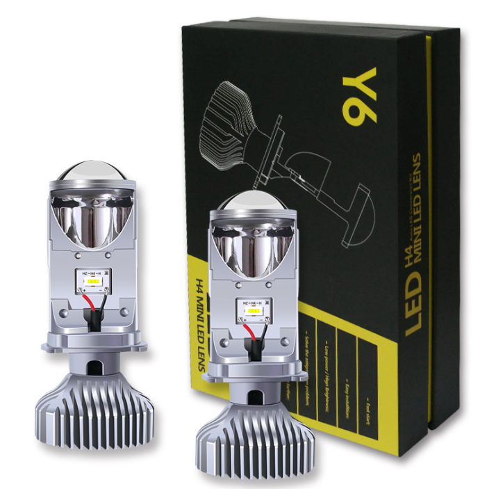 H4 LED Mini Projector Headlight
