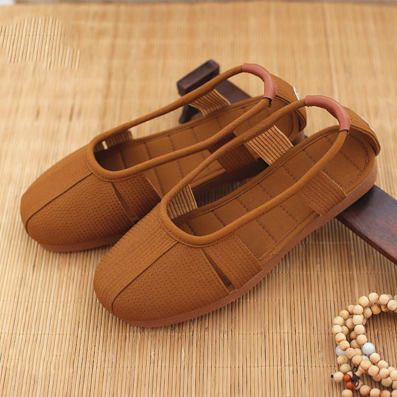 Monk Shoes Single Shoes Arhat Shoes Men&
