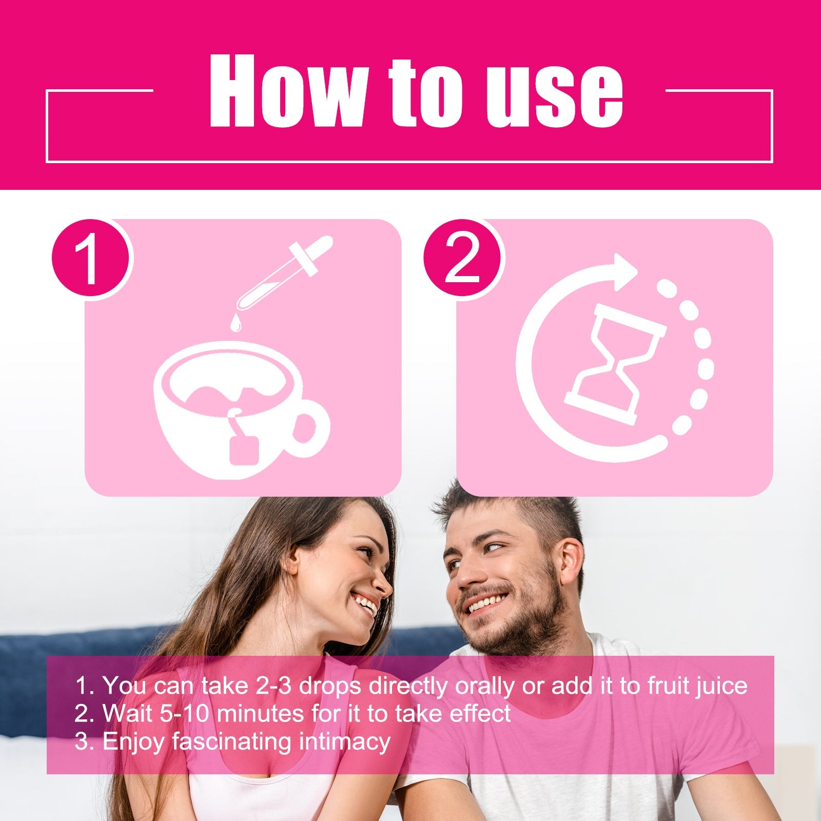 Feminine Care Drops, Moisturizing Gentle Massage Health Care Drops For Women&
