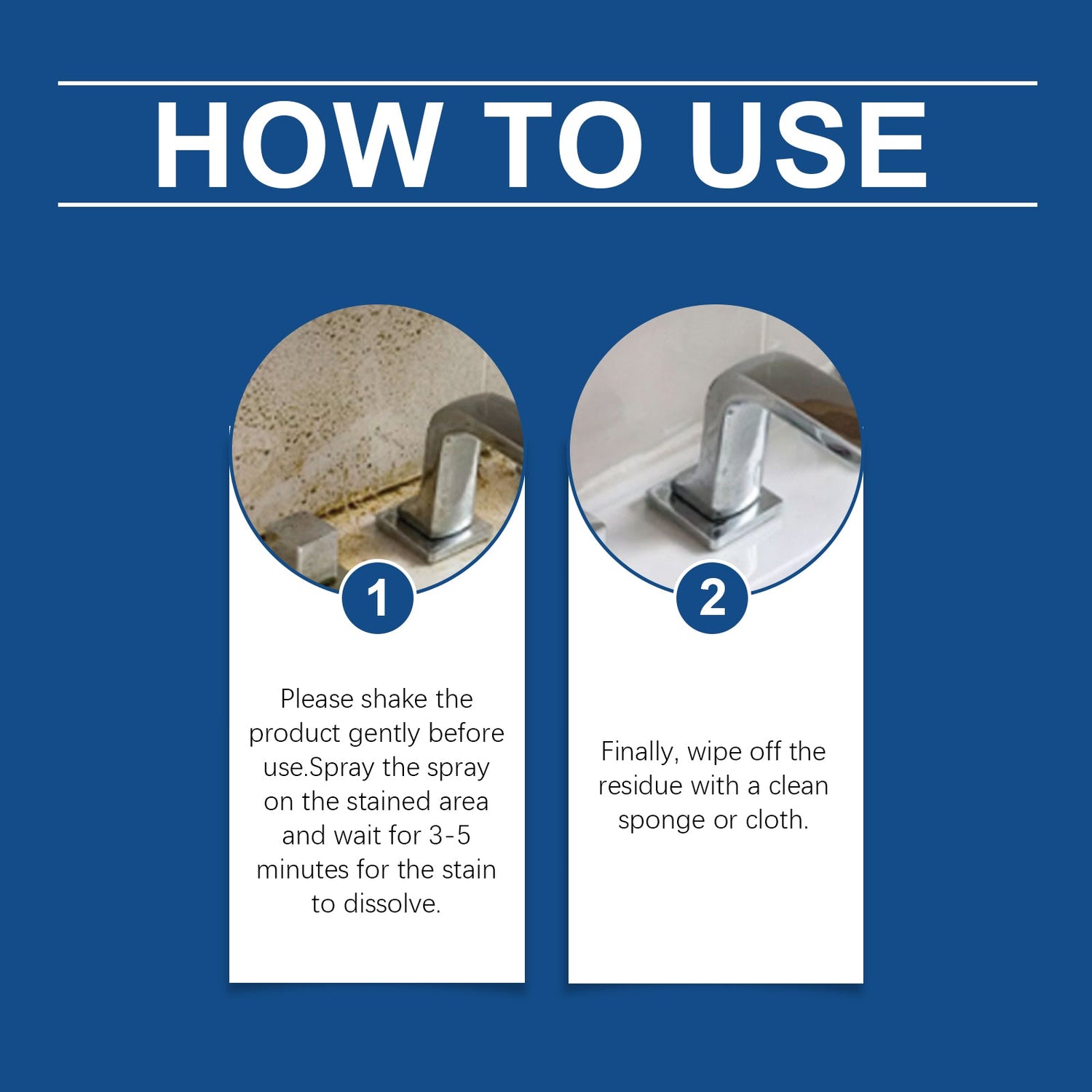 Anti-Mildew Foam Cleaning Spray Room Wall Odor Moisture Mildew Multi-Effect Anti-Mildew Cleaner