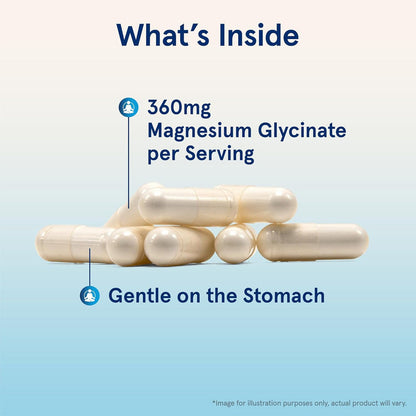 Magnesium Glycine Capsules Supplement Magnesium Capsules