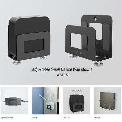 Adjustable Wall Mount for Apple TV 3/4/4K, Router, Modem, TV Box &amp; More