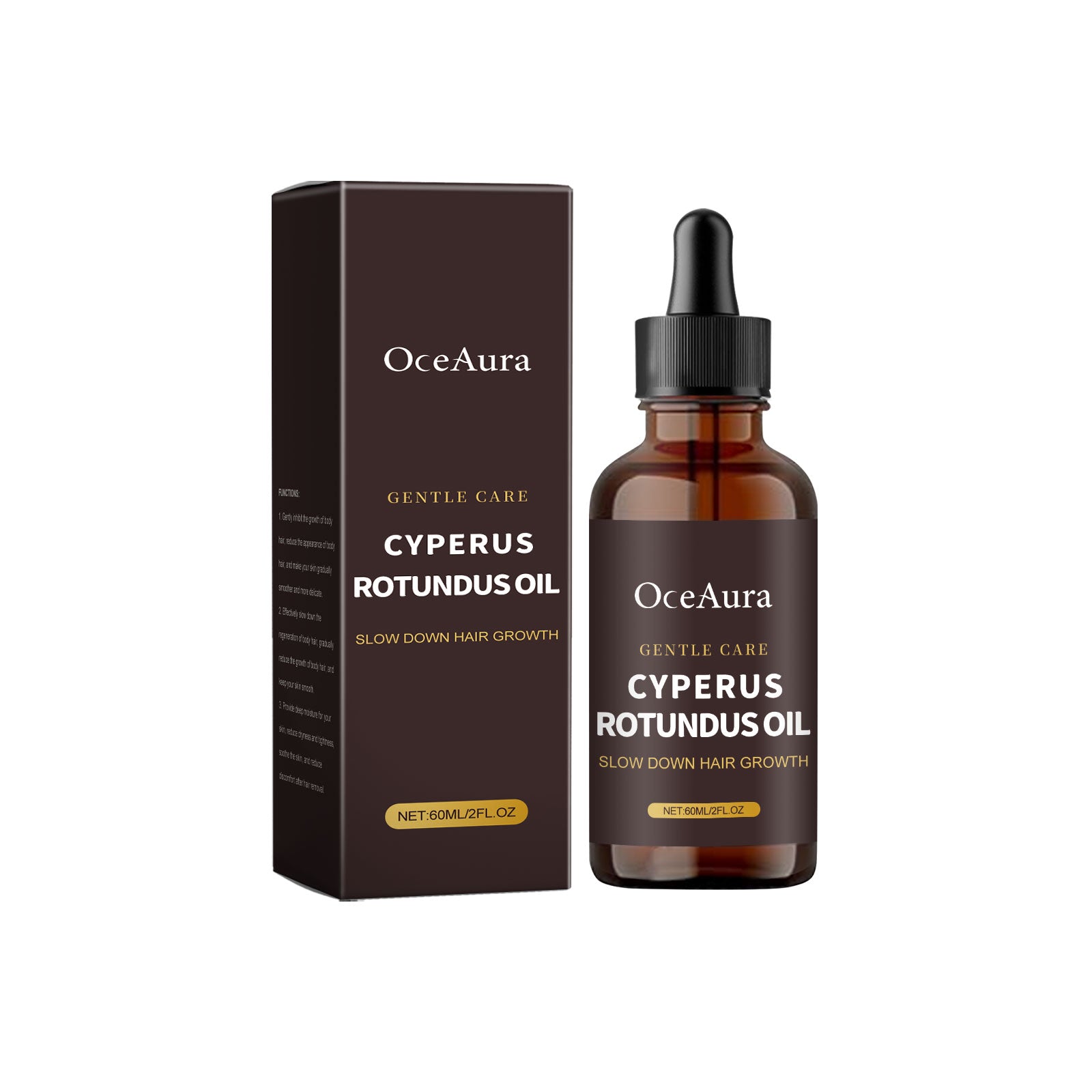 Fragrant Aconite Treatment Oil Gently Nourishes Smooth Body Skin Cleansing Hair Removal Treatment Oil