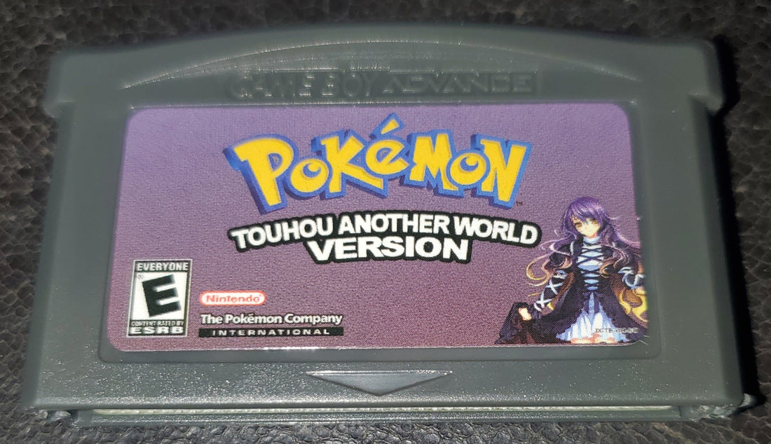 Pokemon Touhou Another World GBA ROM Hack Video Game Gameboy Advance