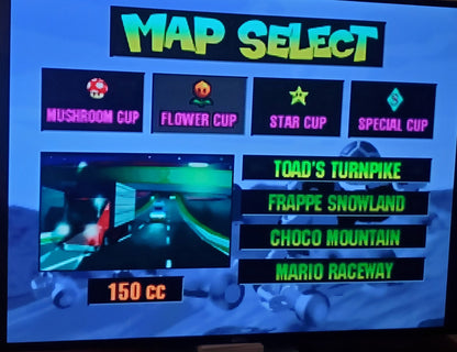 Mario Kart 64 N64 Nintendo 64 Video Game Cartridge