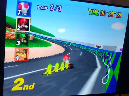 Mario Kart 64 N64 Nintendo 64 Video Game Cartridge