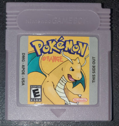 Pokemon Orange GBC ROM Hack Video Game Custom Gameboy Color