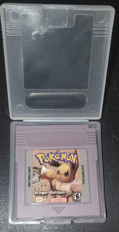 Pokemon Brown GBC ROM Hack Video Game Custom Gameboy Color